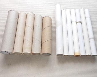 Cardboard Tubes, Empty Rolls for Upcycled Craft Projects with Recycled Paper