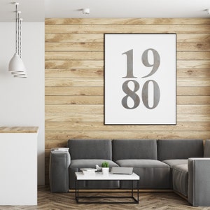 Carta da parati a forma di lettere e numeri, decorazioni da incollare al muro o da incorniciare. Scegli il tuo foglio e il tuo disegno.