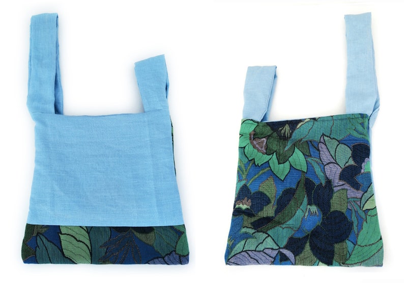 Lunch Bag With Carrying Handle Reusable Lunch Box Zero Waste Etsy
