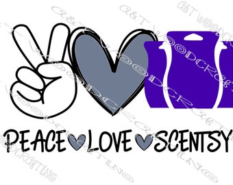Free Free 268 Svg Png Peace Love Scentsy SVG PNG EPS DXF File