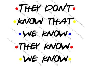 They Don T Know Etsy They Don T Know Etsy