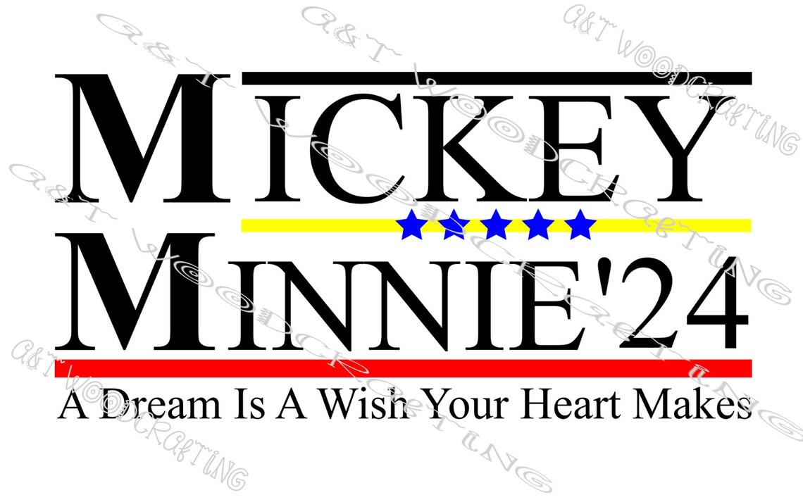 Mickey Minnie 2024 Disney Digital SVG File for Cricut or | Etsy