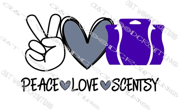 Free Free 124 Peace Love Scentsy Svg SVG PNG EPS DXF File