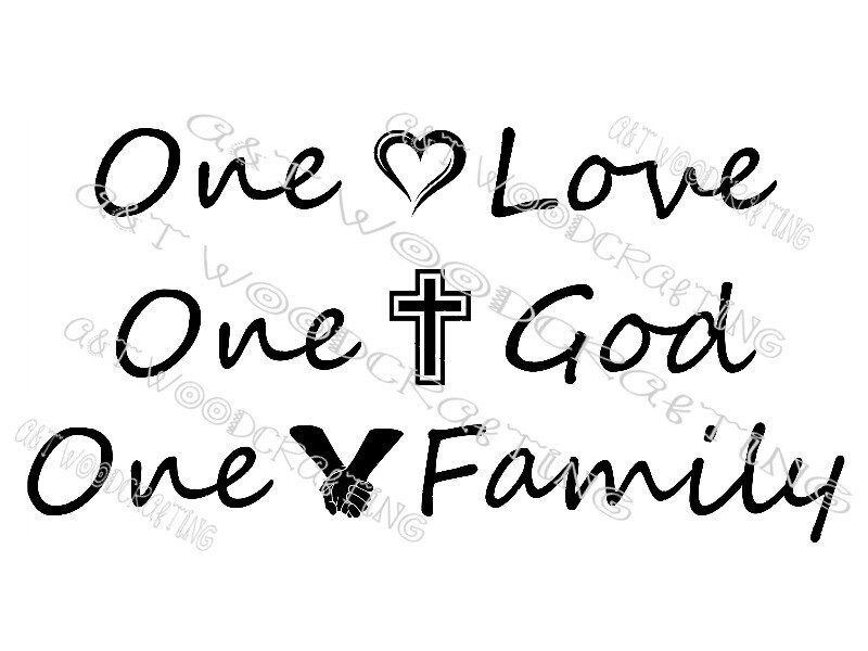 Download One Love One God One Family Kane Brown Worldwide Beautiful Etsy