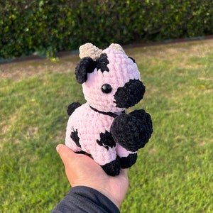 Crochet Cow Plushie
