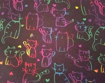 100% cotton Heart Fabric Cat Fabric Quilting Fabric Cute Cats Small Print Fabric by Fat QuarterHalf MetreMetre Valentines Fabric 100% cotton Heart Fabric Cat Fabric Quilting Fabric Cute Cats Small Print Fabric by Fat QuarterHalf MetreMetre Valentines Fabric
