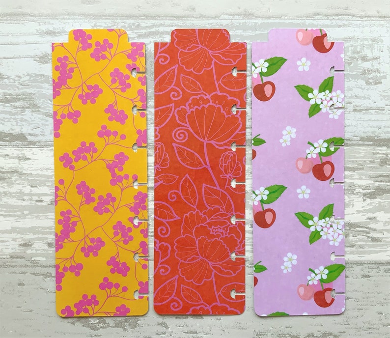 Mini HP Bookmarks Happy Planner Bookmark Bookmark Set Page Etsy