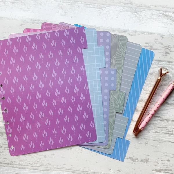Classic Planner Dividers, Pretty Dividers, Dashboards, Planner inserts, Dividers, Bookmarks, Happy Planner Inserts, Planner Dividers