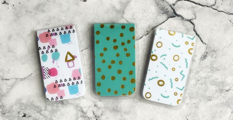 Organisation Paperclip Magnetic Page Markers Page Finder Planner Organisation Bookmark