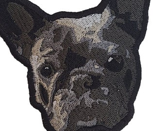 Embroidered Pet Patches from Photo ~ Custom Iron-On Patch with your pet's smiling face embroidered ~ 57 dollars - USA made