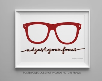 Optometry Artwork | Blurry Vision Artwork | Glasses Artwork