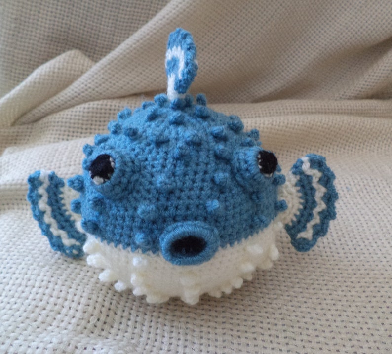 puffer fish soft toy