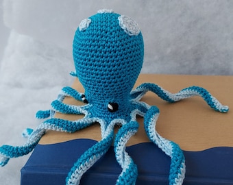 Crochet OCTOPUS, Amigurumi, Mini Octopus, Preemie Octopus, Baby Shower Gift, Baby Cuddle Toy, Nursery Decor, New Baby Gift, CraftySue