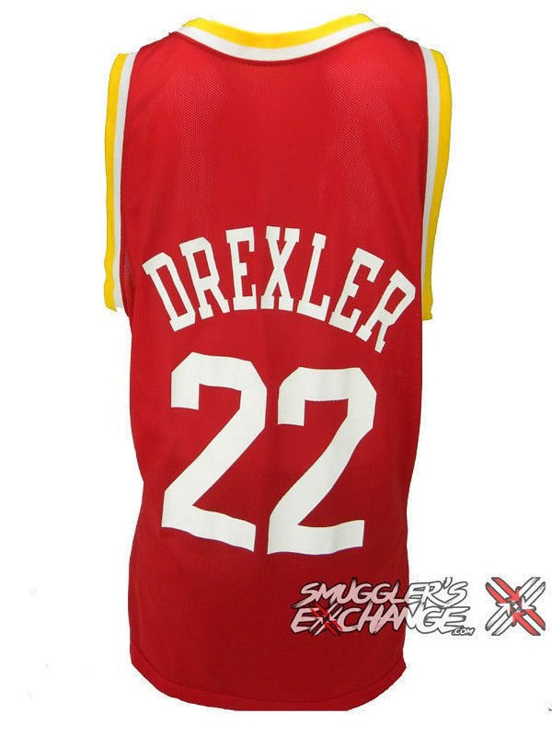 houston rockets clyde drexler jersey