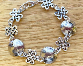 2022 US Dime Eternity Endless Knot Bracelet, Celebrating a Birthday, Anniversary, Graduation...
