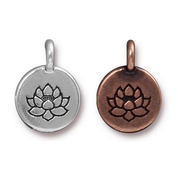 Lotus flower / dreamcatcher bracelet - unique design main image 0