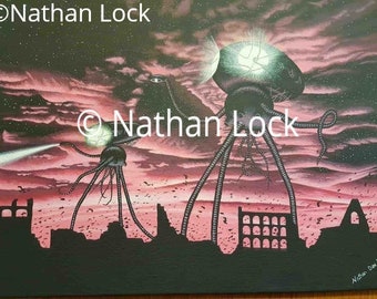 Inspiración de la Guerra de los Mundos de Nathan Lock