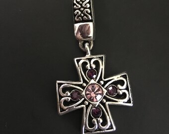 Premier Maltese Cross Pendant with Magnetic Clasp