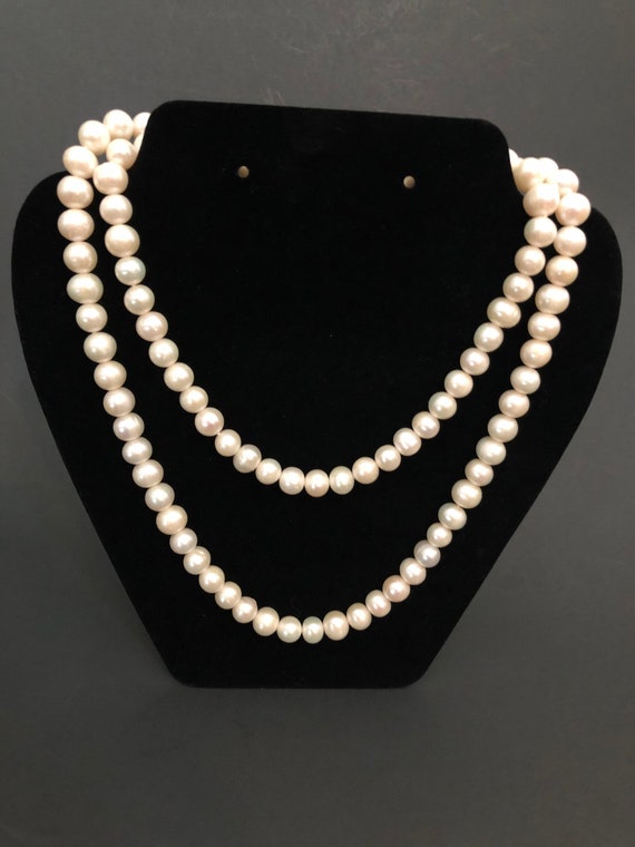 Cultured Freshwater Pearls 18” Strand - image 3