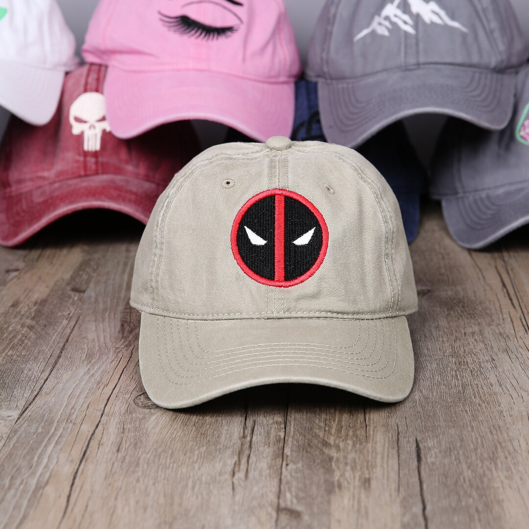 Monogram Deadpool Baseball Cap Summer Vacation Travel Beach Etsy