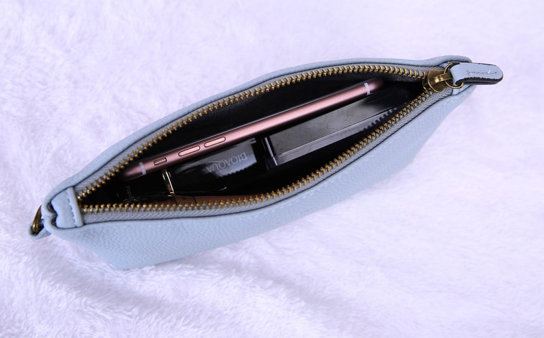 Personalized Pencil Case Vegan Leather Make Up Bag Bridesmaid | Etsy