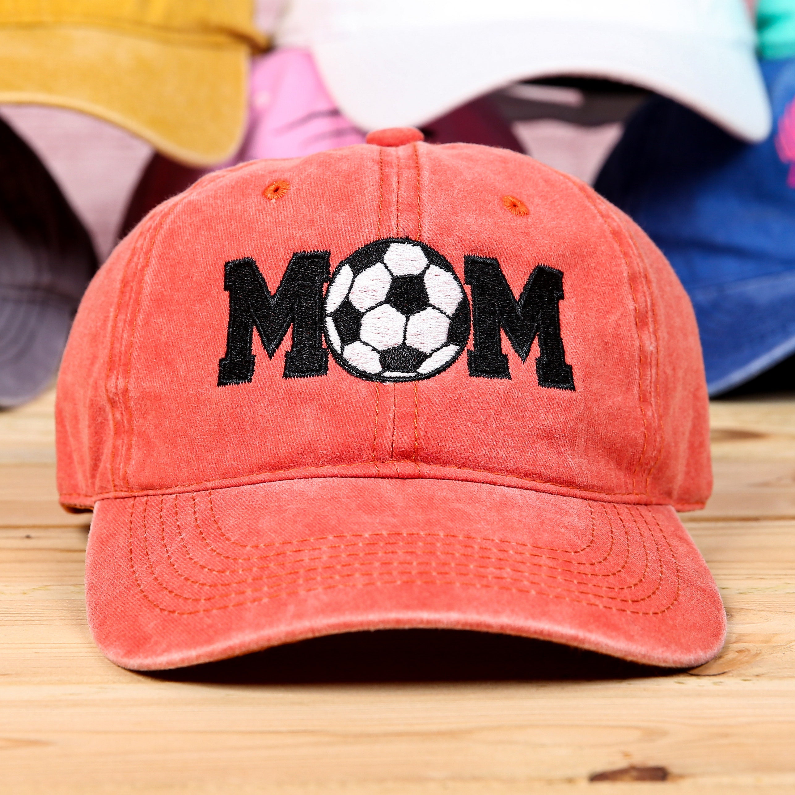 Soccer Mom Women Baseball Caps Women  With Rhinestones Embroidered Mom1 ^* 