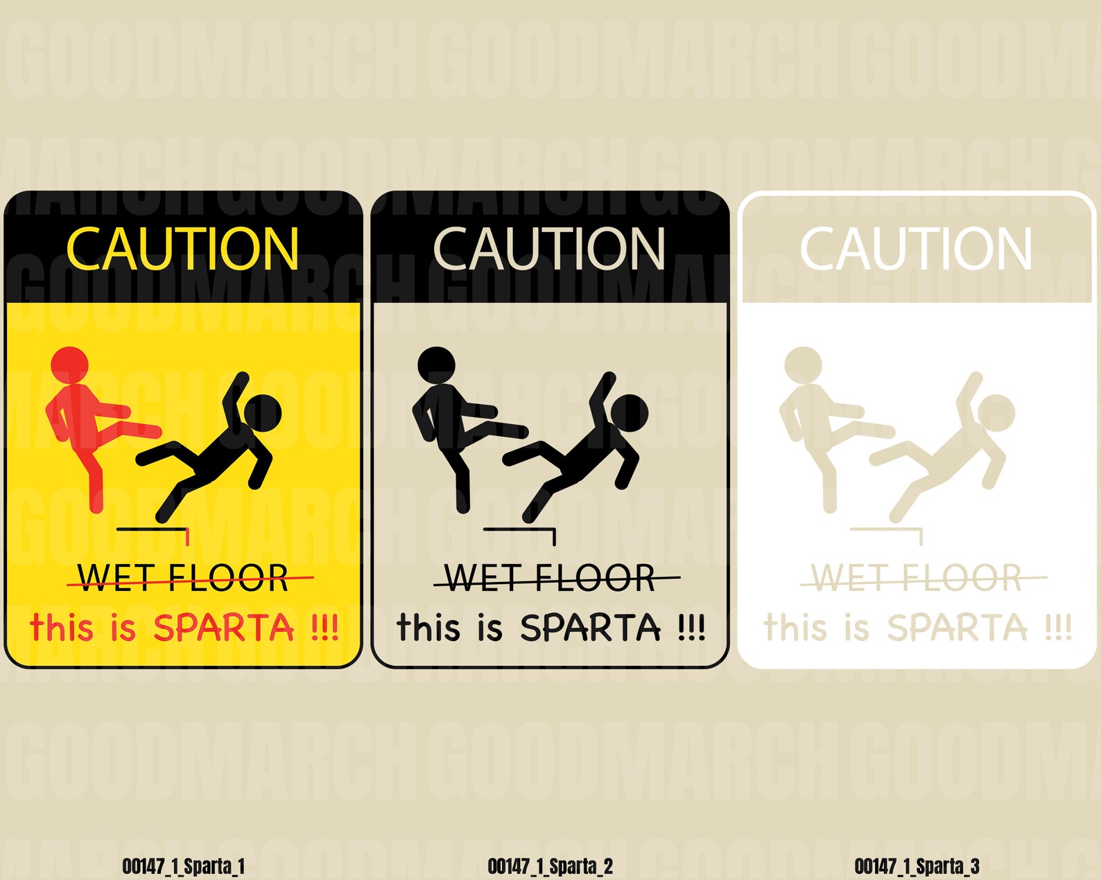 This is Sparta Funny Wet Floor Sign Funny Art .svg .png Vector for