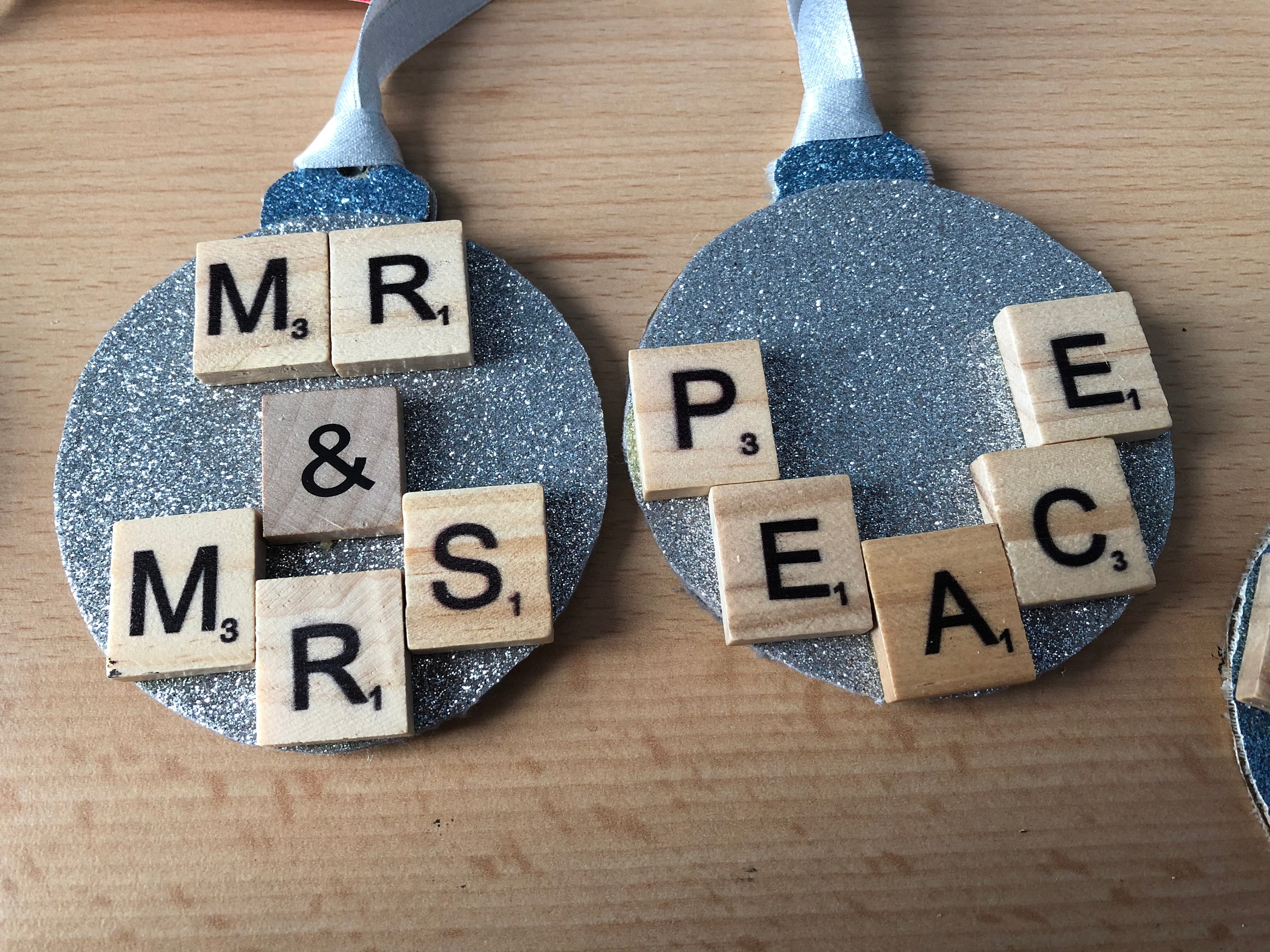 decoration noel a la main