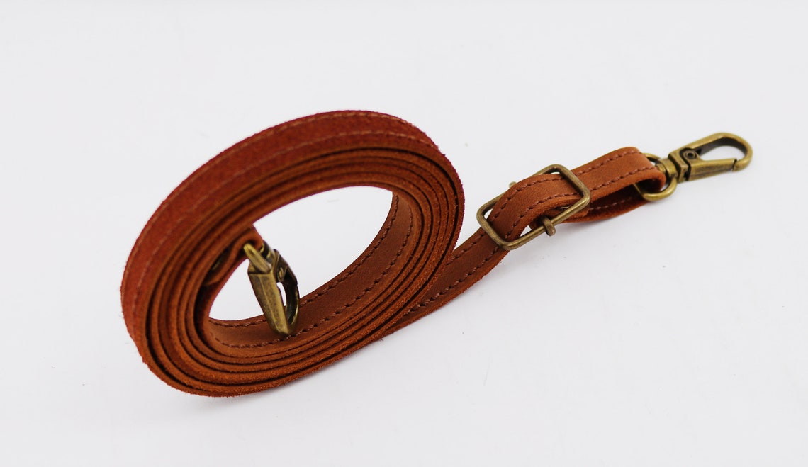 Leather Adjustable Shoulder Strap/ Custom Leather Strap/ Etsy