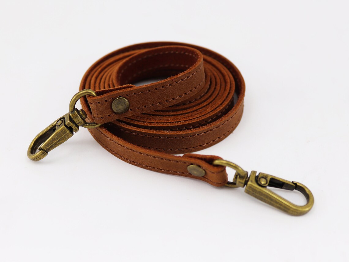 Leather Adjustable Shoulder Strap/ Custom Leather Strap/ Etsy