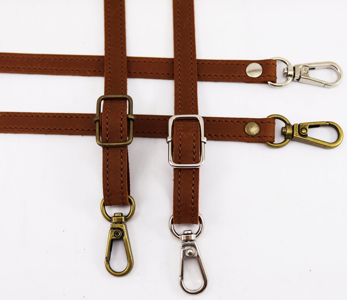 Leather Adjustable Shoulder Strap/ Custom Leather Strap/ Etsy