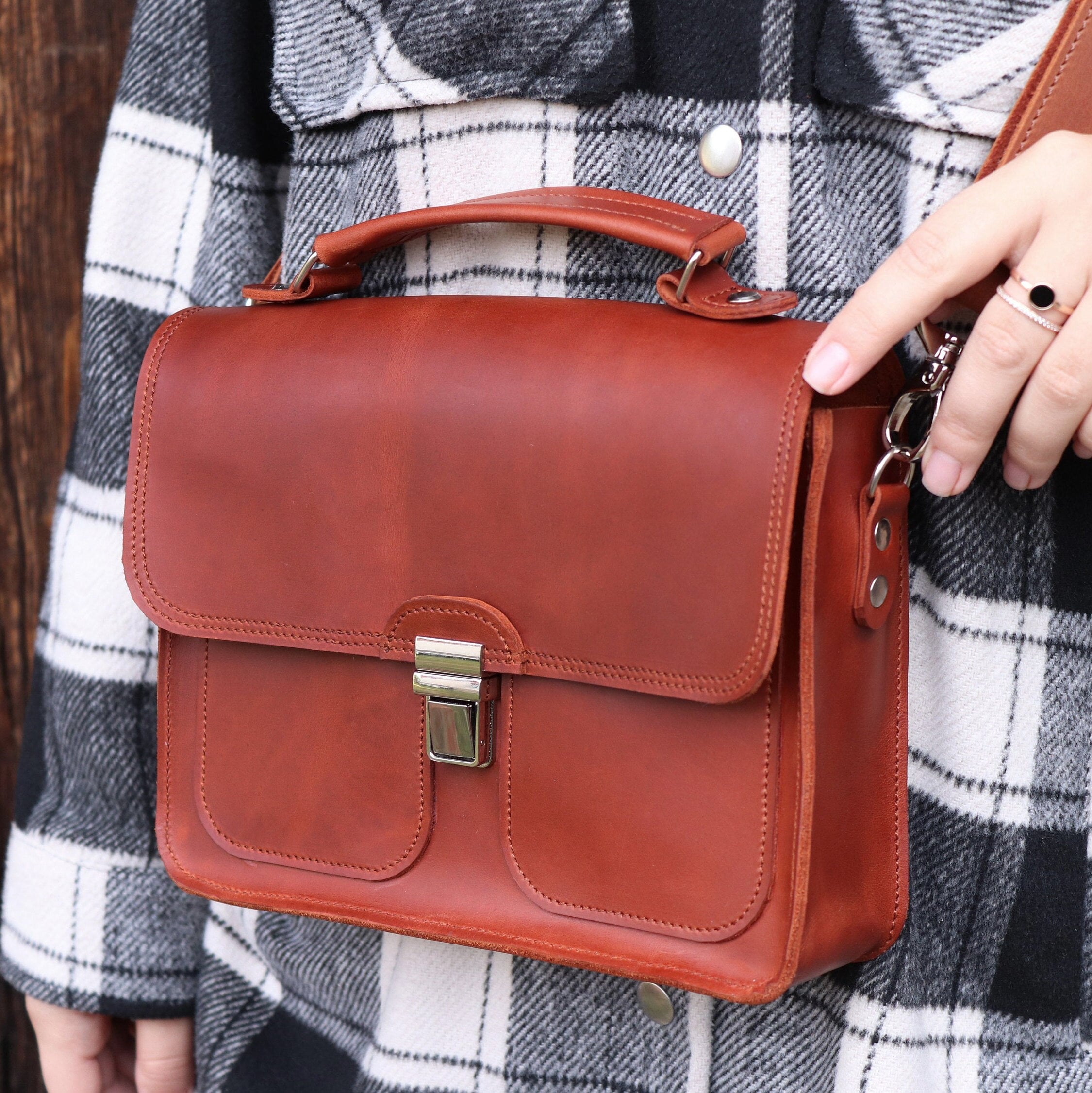 Mini Briefcase - Etsy