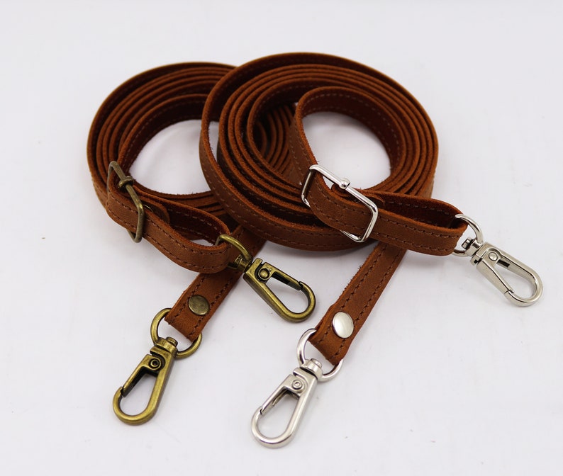 Leather Adjustable Shoulder Strap/ Custom Leather Strap/ Etsy