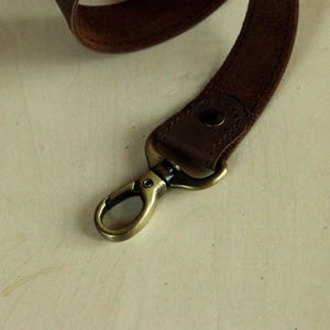 All metal hardware are sturdy and reliable. Rivets and swivel hooks are available in Antique (Brass).