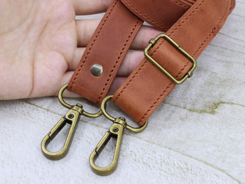 Leather Shoulder Strap for Messenger Bag/ Purse Crossbody Etsy