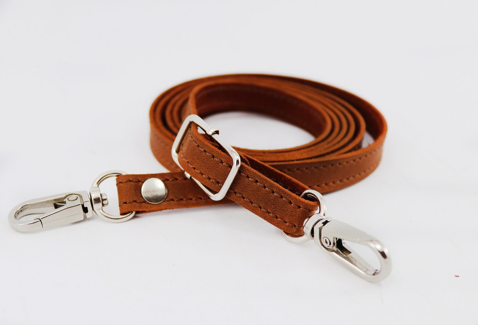 Leather Adjustable Shoulder Strap/ Custom Leather Strap/ Etsy