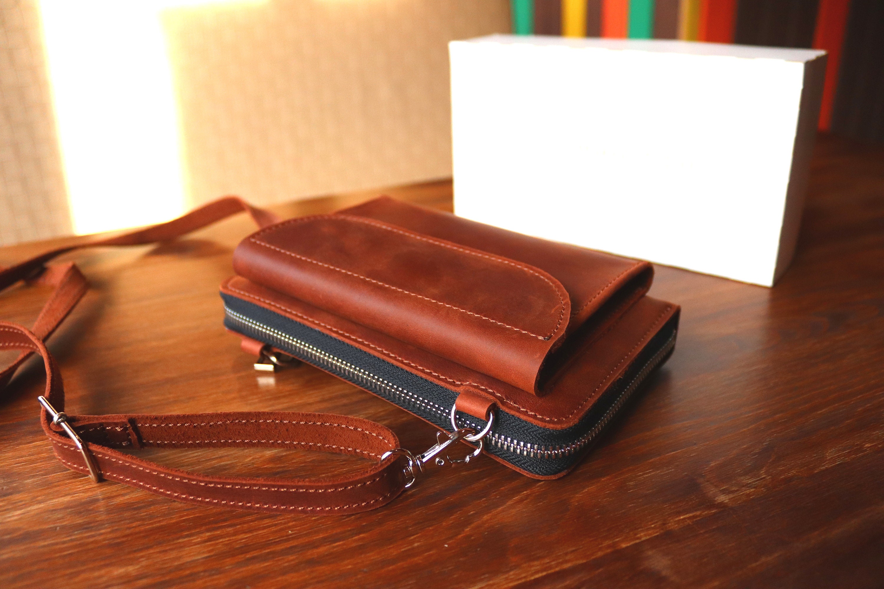 Leather Iphone 14 Pro Max Crossbody Case/ Leather Phone - Etsy Australia