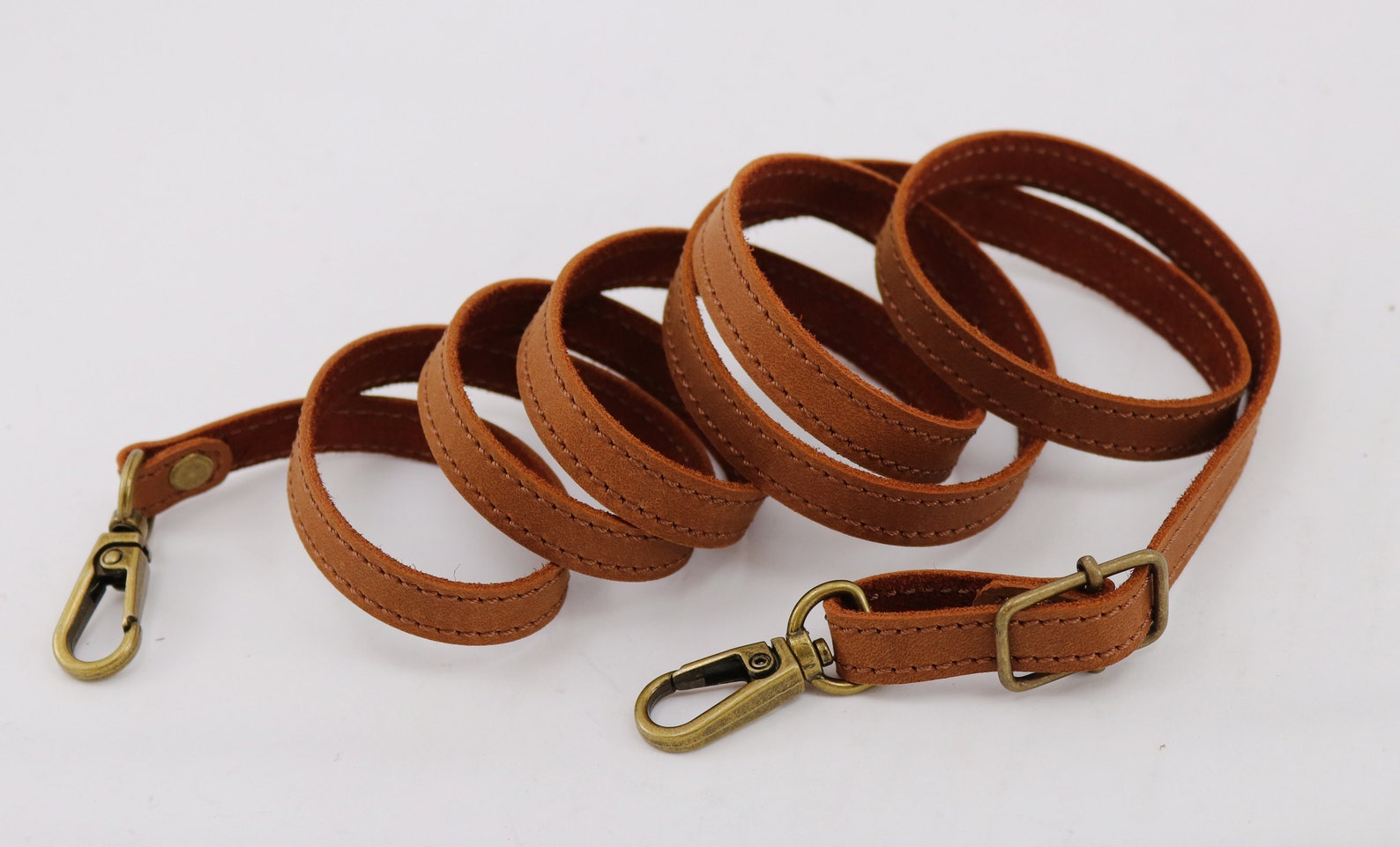 Leather Adjustable Shoulder Strap/ Custom Leather Strap/ Etsy