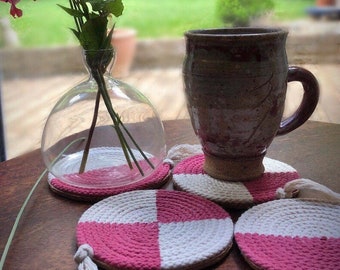 Handmade Coasters Cherry