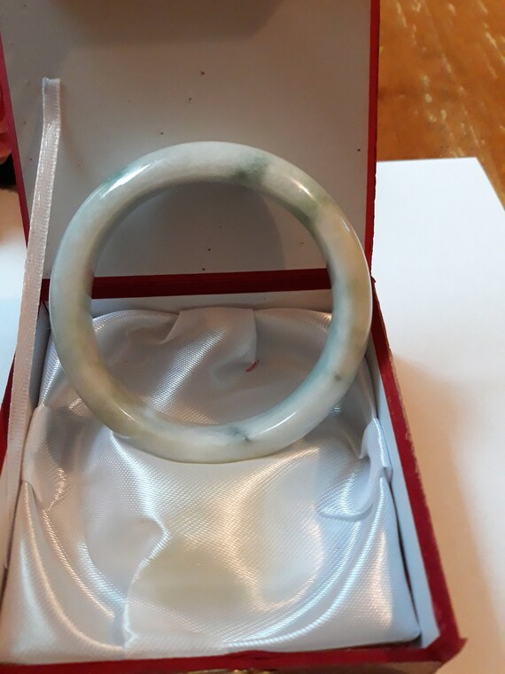 Lavender jade bangle Natural lavender Jadeite Jad