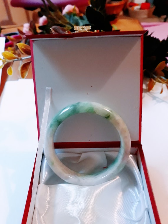 Lavender jade bangle Natural lavender Jadeite Jad