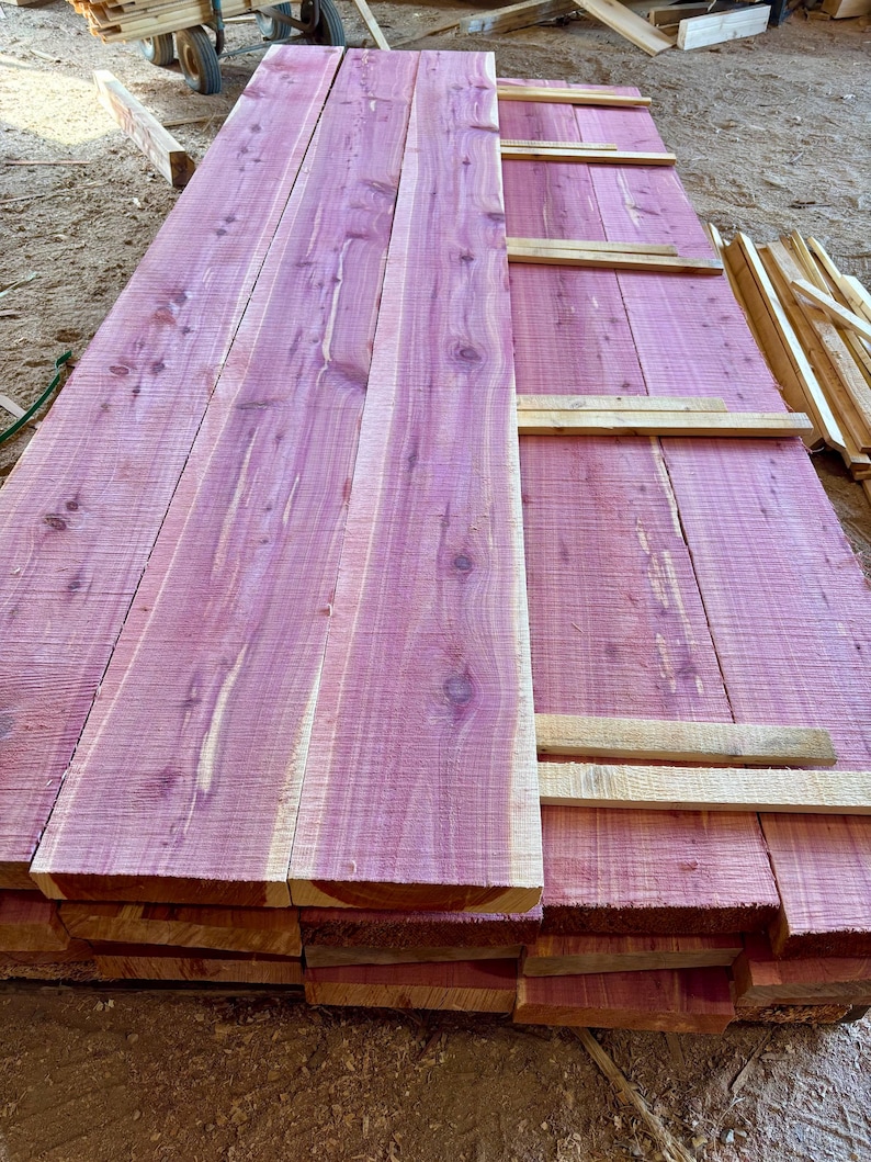 2-x-6-rough-cut-aromatic-cedar-boards-kiln-dried-etsy