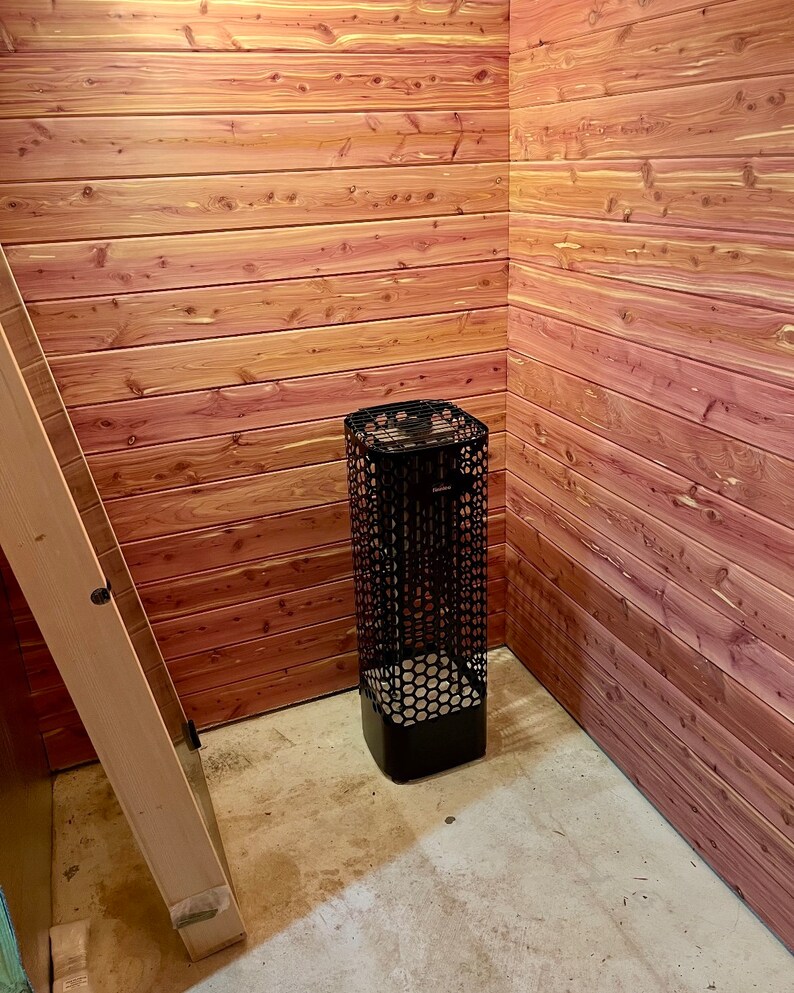 Aromatic Eastern Red Cedar Tongue and Groove Boards. Pack of 7 Boards