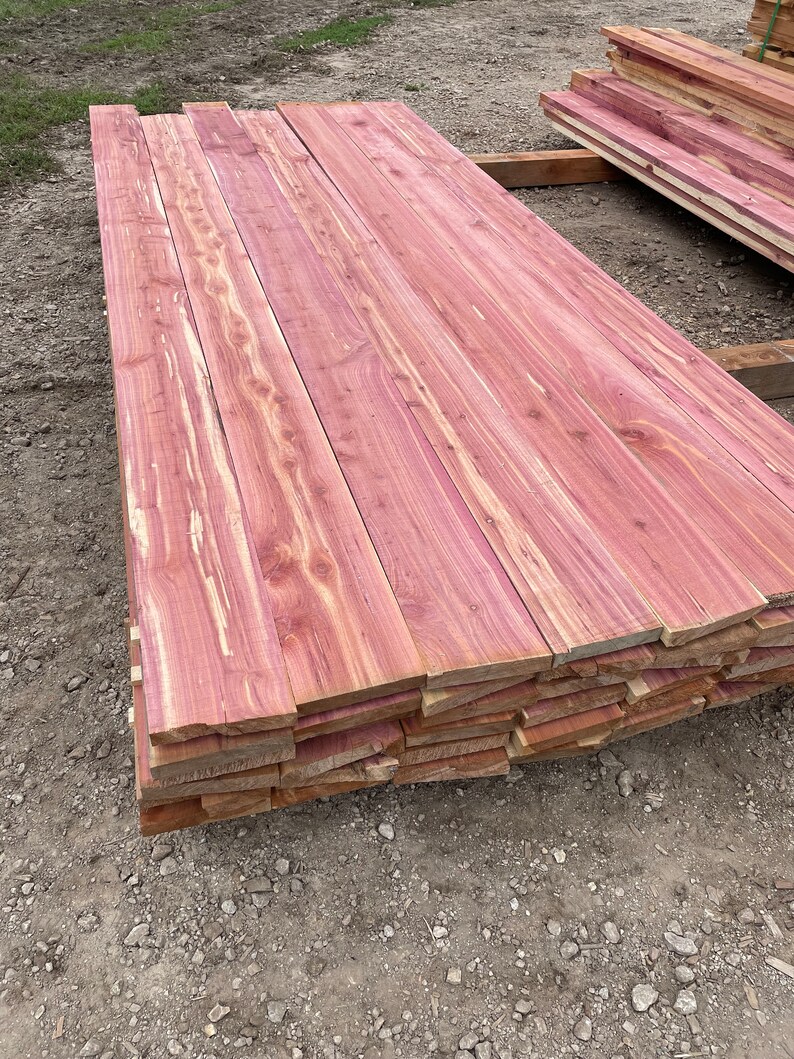 Aromatic Eastern Red Cedar Boards 1 Boards Etsy