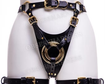 Strap on harness, Strapon harness, Mature