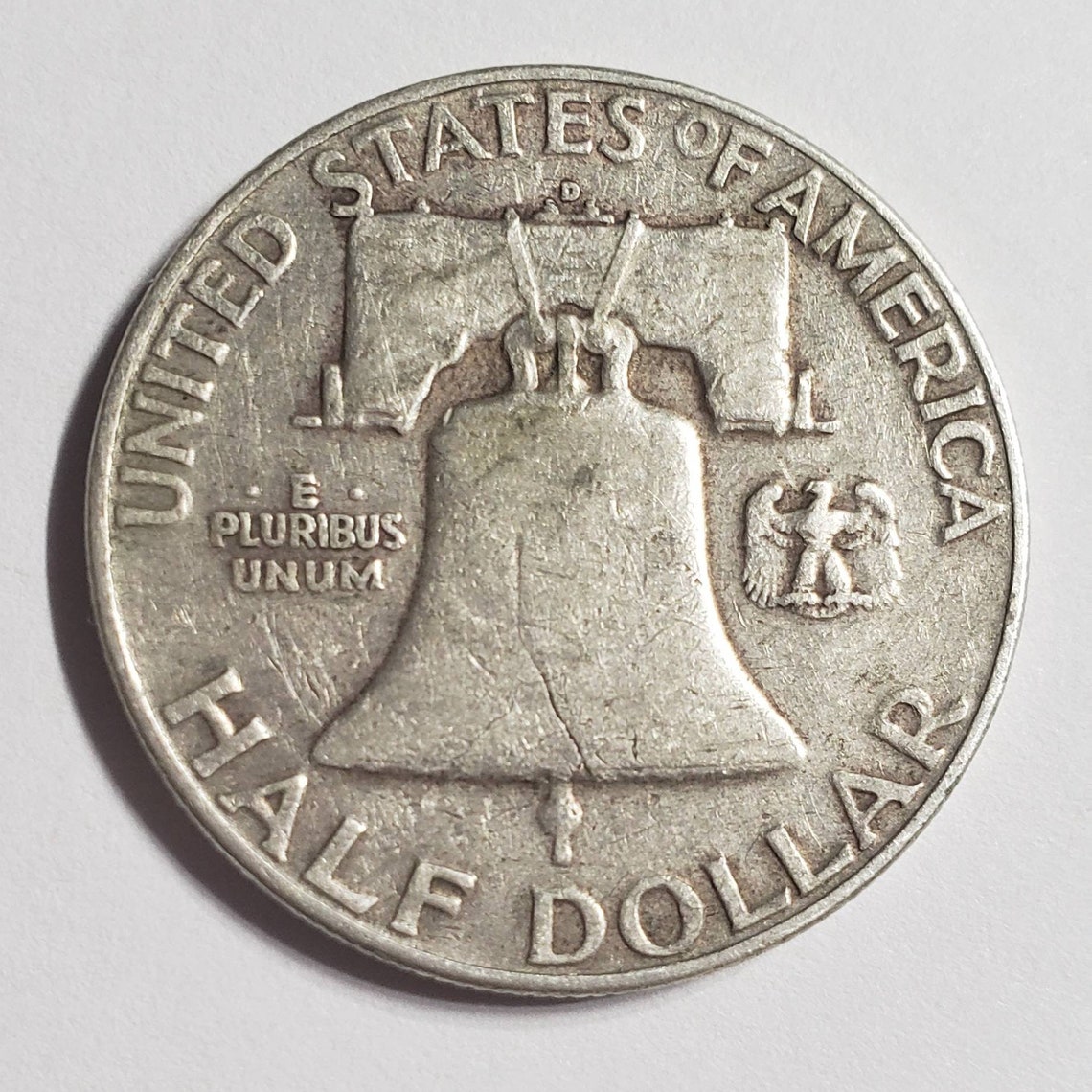 1954 Benjamin Franklin Half Dollar Etsy