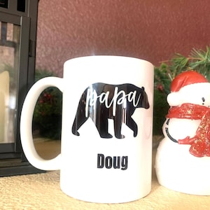 Tasse für Nana und Papa, Geschenk für Enkelkinder, Geschenk für Großeltern, Kaffeeliebhaber
