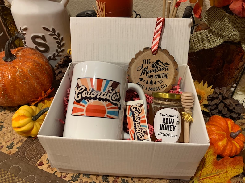 Colorado Themed Gift Boxes Adventure Gift Housewarming Gift Etsy
