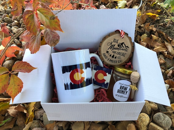 Colorado Themed Gift Boxes, Adventure Gift, Housewarming Gift, College care package, wedding gift, thank you gift