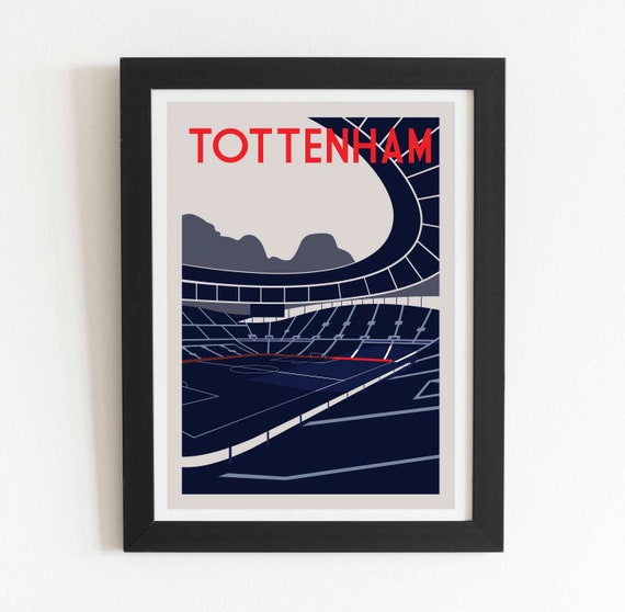Tottenham Retro Football Shirt Personalised Printed Gifts